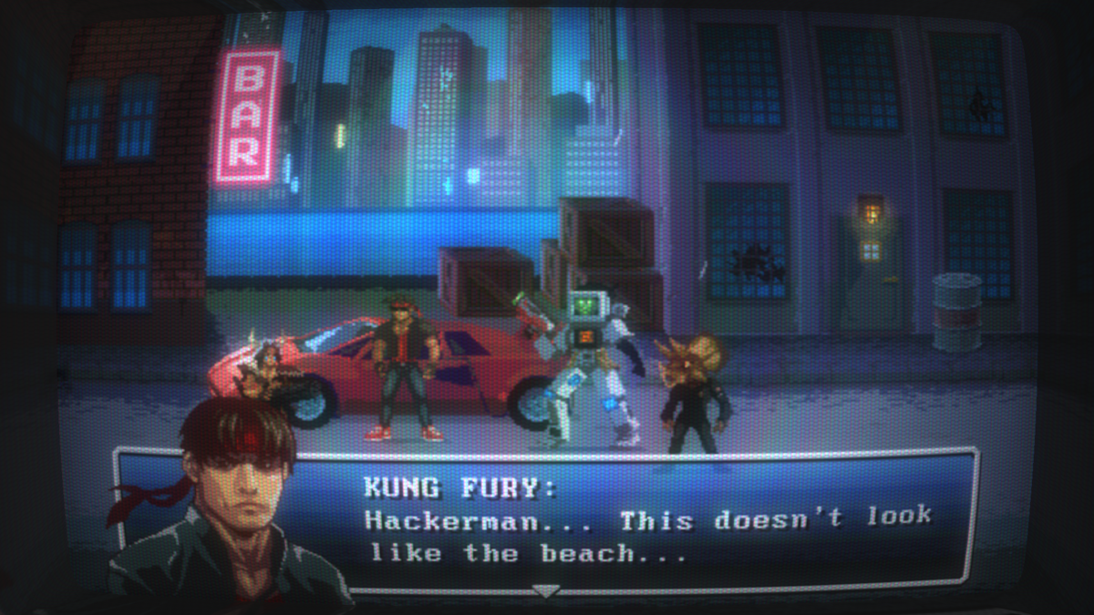 Kung Fury: Street Rage Ultimate Edition screenshot 2 for Playstation 4